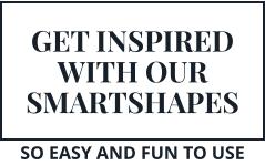 GET INSPIRED WITH OUR SMARTSHAPES SO EASY AND FUN TO USE